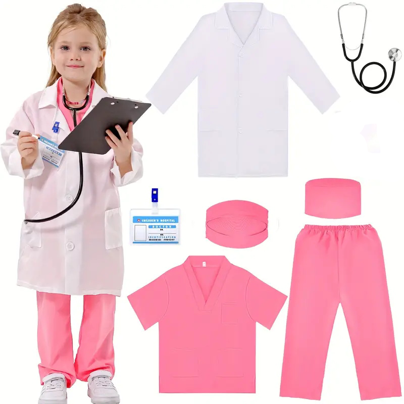 Medical Lab Units - 7 adet çocuklar doktor hemşire Cosplay